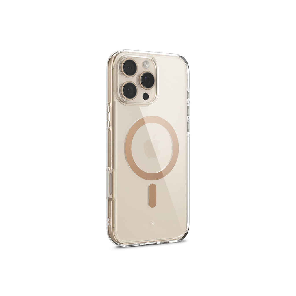 Capella Mag for iPhone 16 Pro - Clear Sepia Gold