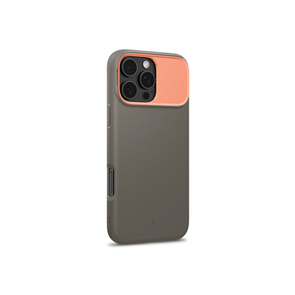 Nano Pop Mag Kickstand for iPhone 16 Pro Max - Papaya Gray