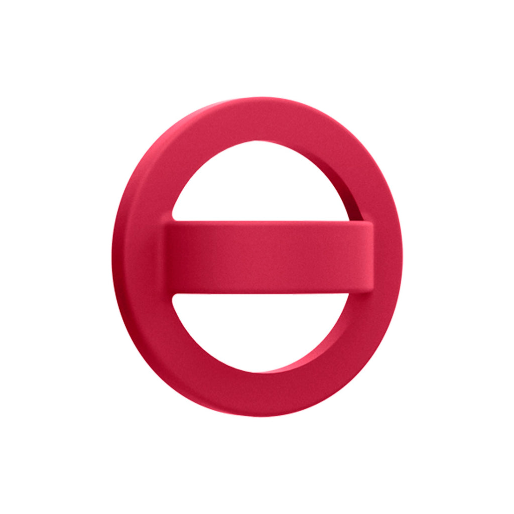 Nano Pop Mag Ring - Apple Red For iPhone