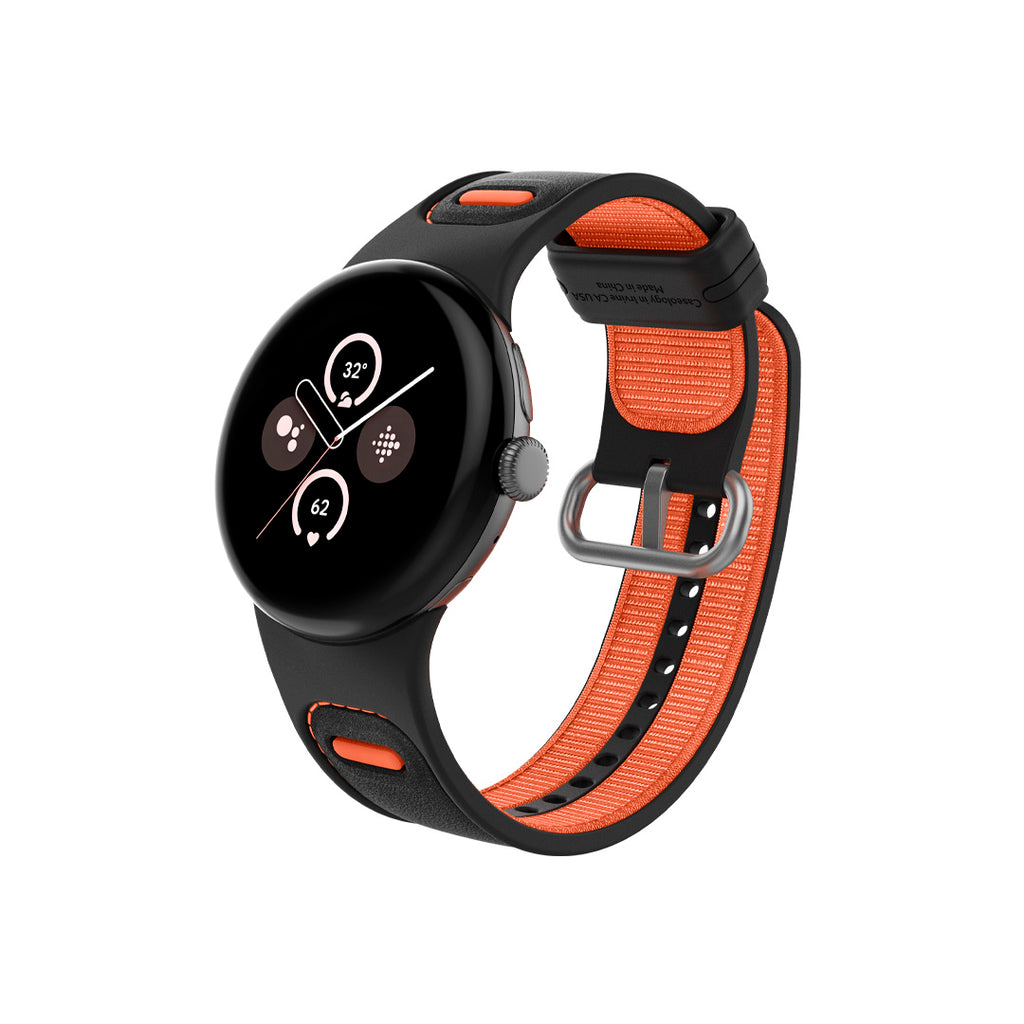 Athlex Band Active Orange for Pixel Watch 3 45mm